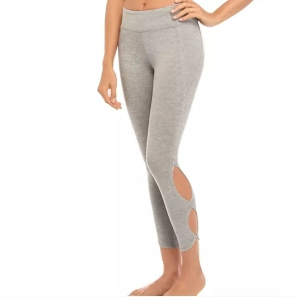 Free People FP Movement Infinity Leggings Athletic Athleisure Heather Gray XS